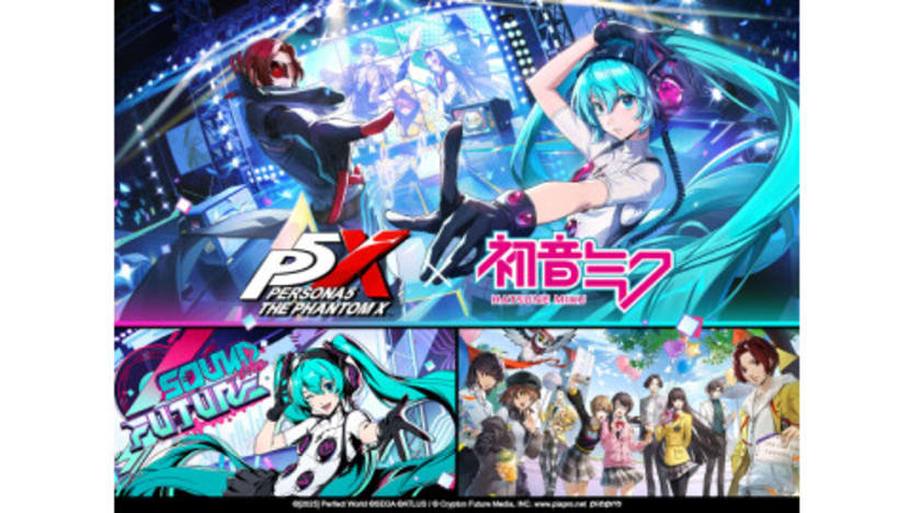 Persona5: The Phantom X Version 4.4 Launches with Global Hatsune Miku Collaboration and 1st Anniversary Celebration