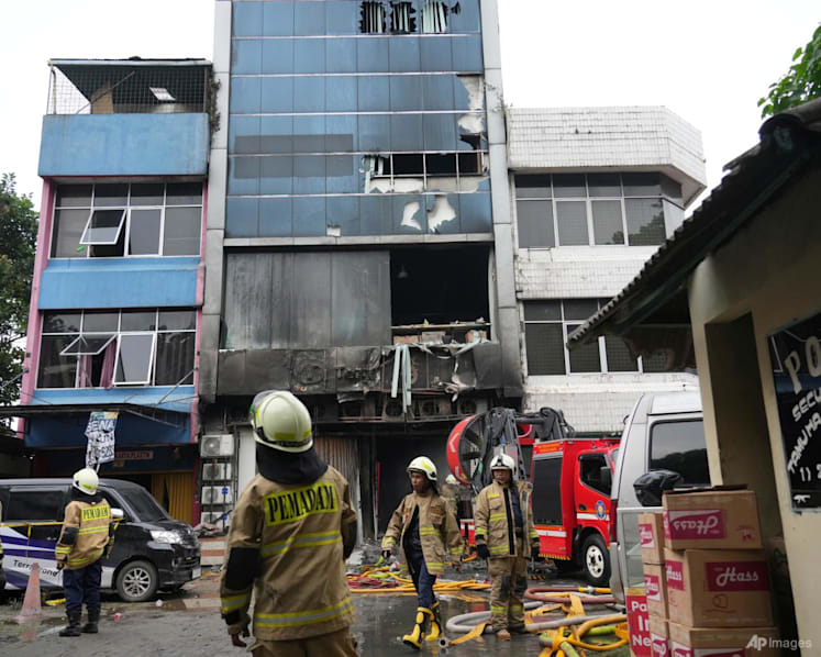 Fire breaks out in 7-storey building in Indonesia's Jakarta, 22 dead