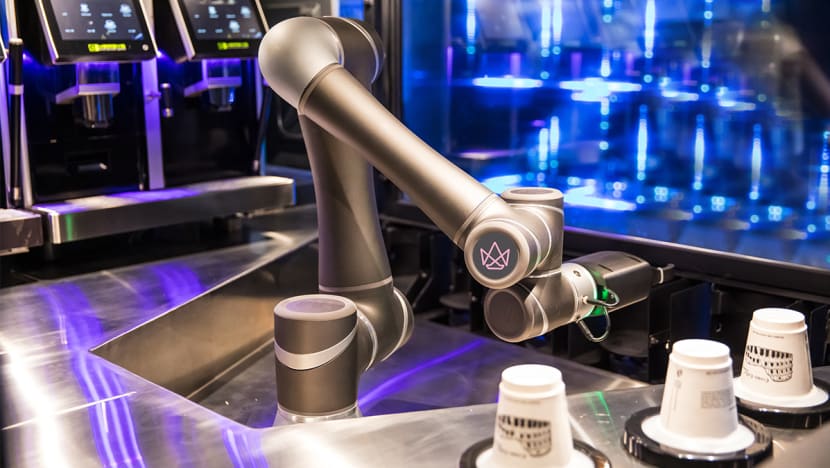 From cafe to tech start-up: The man who came up with a robot barista to solve manpower woes