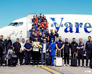 Iran World Cup squad lands in south Türkiye for training