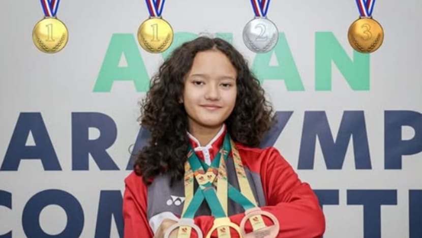 Atlet Moza Alyka Baihakki rangkul 2 pingat emas di Sukan Para Belia Asia 