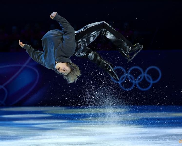 Figure skating-Malinin highlights dangers of social media in gala performance