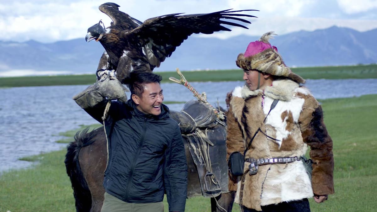 How a boy and his eagle in Mongolia inspired Siyuan Aw’s debut picture book