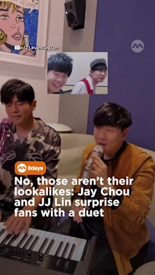 More please! Fans are already asking for a JJJay concert. #8dayssgAsianEnt  #8dayssg #JayChou #JJLin #Mandopop 