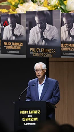 Goh Chok Tong on Shanmugam at his book launch