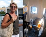 Wife of Ryanair passenger sucked out of dislodged window recalls incident