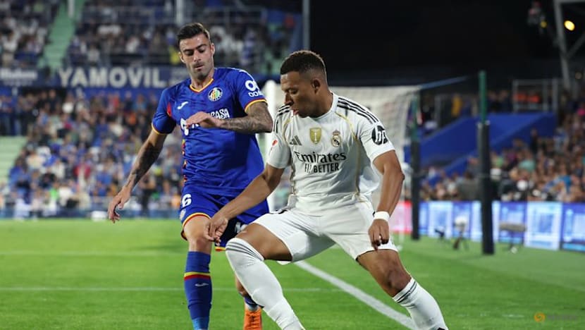 Mbappe scores again to send Real top in nervy 1-0 win at Getafe