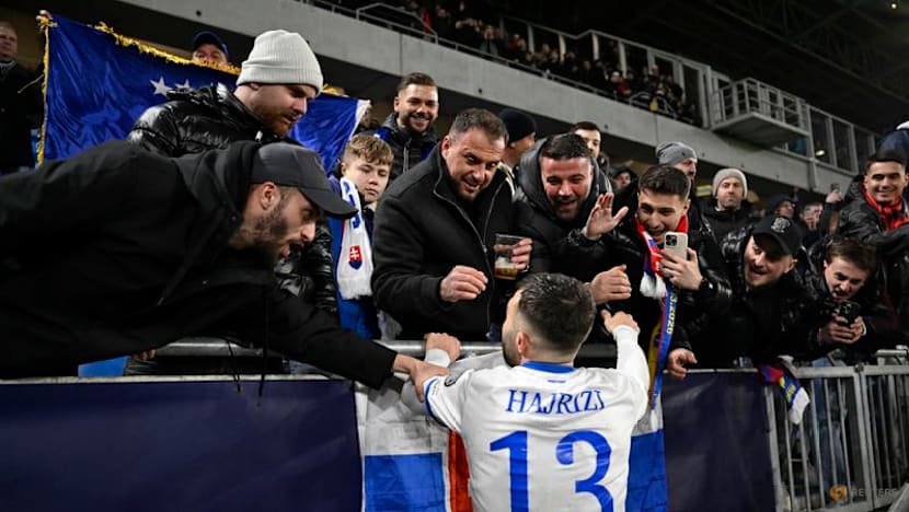 Kosovo stun Slovakia to book playoff final at home to Turkey