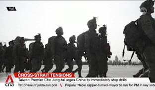 China stages live-fire drills around Taiwan 