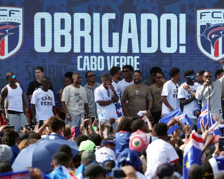 Obrigado! Heroes' welcome for Cape Verde squad on return from World Cup