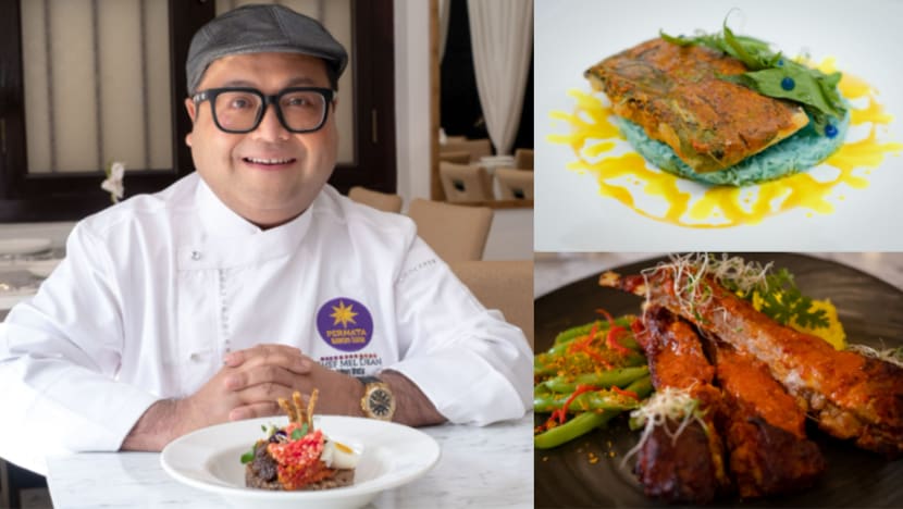 Cef Mel Dean perkenal menu nusantara progresif di Permata Singapore Cef Mel Dean perkenal menu nusantara progresif di Permata Singapore