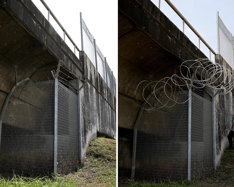 Security wire installed near site of Kallang MRT death