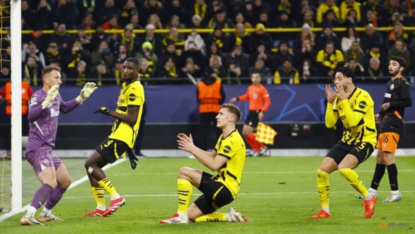 Dortmund beat Shakhtar Donetsk 3-1 to reach Champions League knockout play-offs Dortmund beat Shakhtar Donetsk 3-1 to reach Champions League knockout play-offs