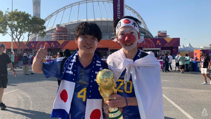 'Last time we cried in sadness, now we cry in happiness': Japanese fans banish Doha demons