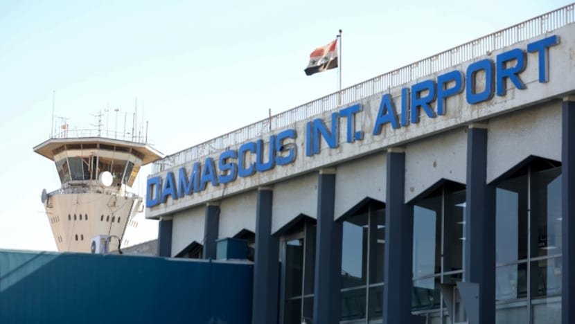 Syria says an Israeli airstrike hit the Damascus airport and put it out of service