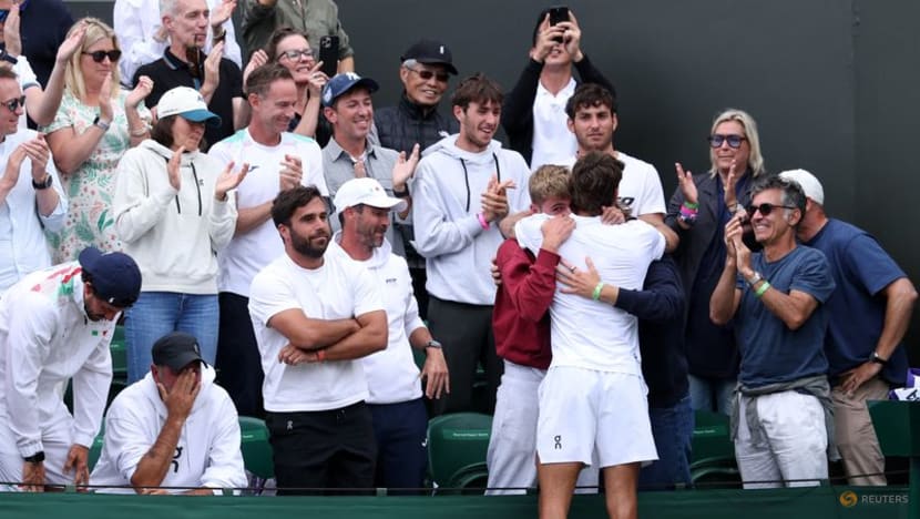 Cobolli brings flair to Wimbledon as Italian surge gathers steam