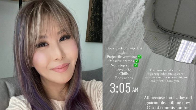 Class 95 DJ Yasminne Cheng Says She Started Projectile Vomiting After Eating 2-Day-Old Guacamole; Had To Visit The A&E