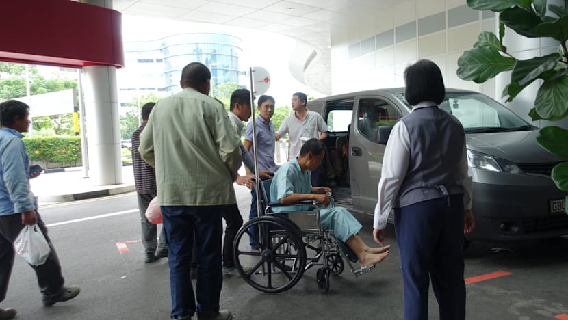 4 workers warded after early morning Tuas accident involving 2 lorries