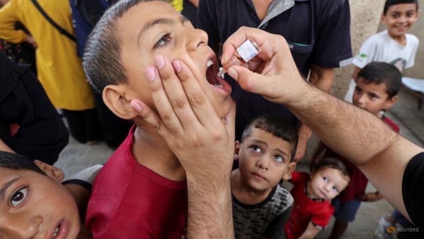 UNICEF says Gaza fighting pauses agreed to finish polio vaccinations UNICEF says Gaza fighting pauses agreed to finish polio vaccinations