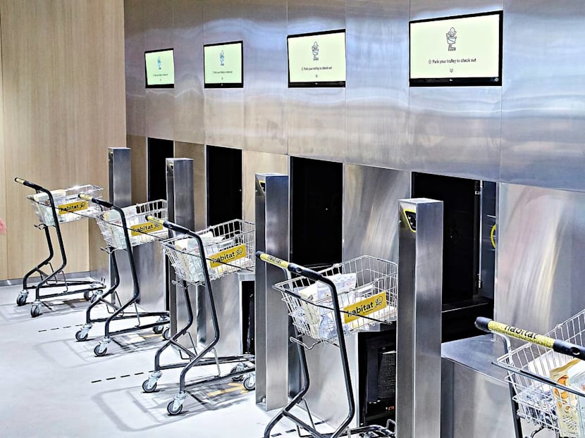 How To Shop & Eat Without Talking To Humans At Honestbee&rsquo;s High-Tech Grocery & Dining Concept Habitat