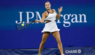 Sabalenka gets walkover into US Open semis following Vondrousova injury
