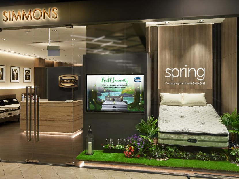 Wake to spring every day when you discover sound sleep with Simmons Wake to spring every day when you discover sound sleep with Simmons
