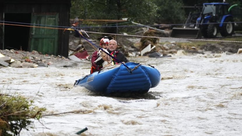 More rivers spill banks in central European floods, death toll rises More rivers spill banks in central European floods, death toll rises