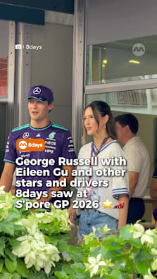 From F1 drivers to global music superstars, catch the celebrities we spotted around the F1 Singapore Grand Prix 2026! 📸🏎️🏁 #8dayssg #SingaporeGP #F1 #Formula1 #CelebrityNews