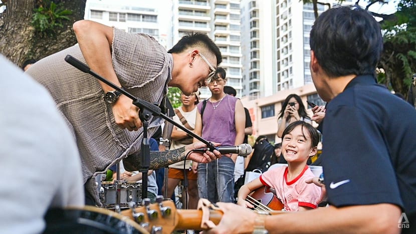 No tickets, no auditions, no gatekeeping: The open street jams putting people in one big band No tickets, no auditions, no gatekeeping: The open street jams putting people in one big band