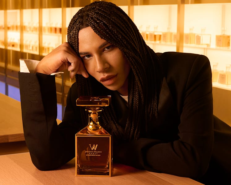 Johnnie Walker’s couture collaboration with designer Olivier Rousteing and other rare whiskies for collectors