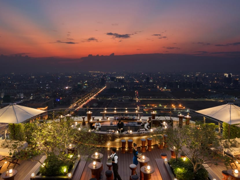 How Rosewood’s rooftop bar, Sora, is raising the cocktail game in Phnom Penh, Cambodia