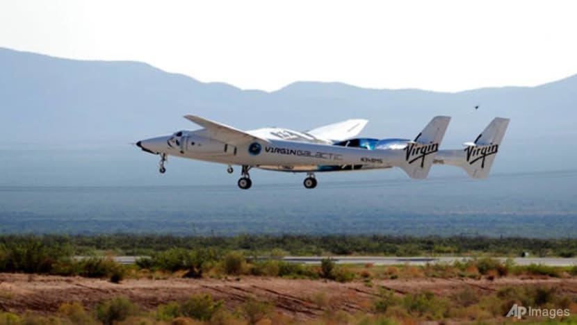 Virgin Galactic billionaire Richard Branson reaches space in his own ship Virgin Galactic billionaire Richard Branson reaches space in his own ship