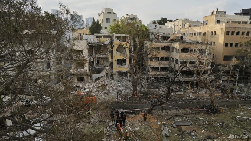Iranian missiles hit Tel Aviv and Haifa, Israel warns of tough response Iranian missiles hit Tel Aviv and Haifa, Israel warns of tough response