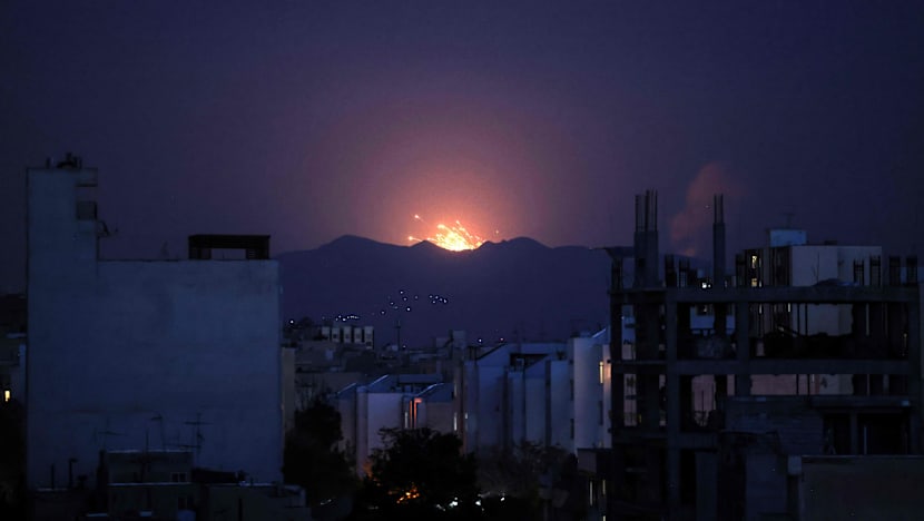 ஈரான் விமான நிலையம் மீது தாக்குதல்