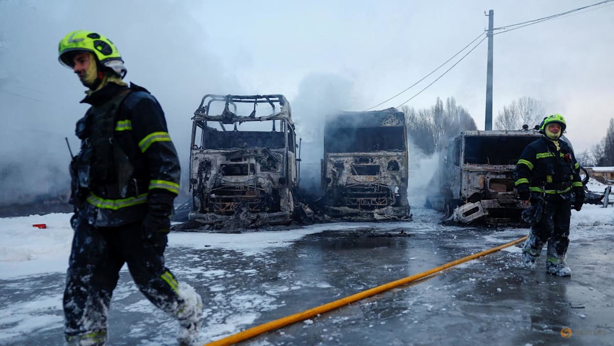 Ukraine says Russian strikes hit 'negotiation table'