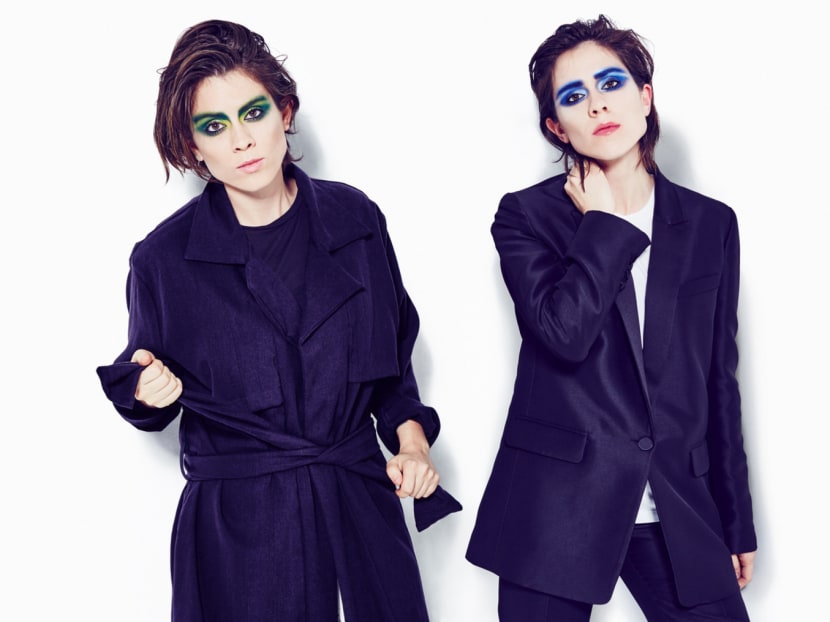 Canadian musicians Tegan and Sara promise a "pretty high energy show" when they play here on on July 29. Photo: Universal Music
