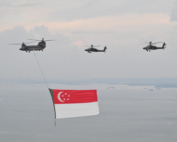 NDP 2025: Flag flypast in the heartlands; special SG60 aerial displays at Padang and Marina Bay area