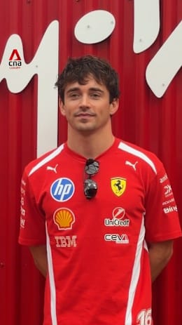Ferrari’s Charles Leclerc gets early birthday surprise in Singapore