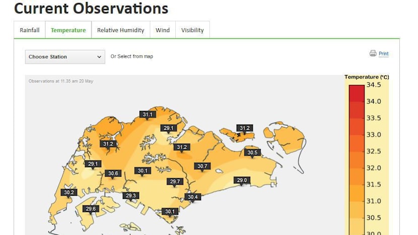 New weather website offers real-time report by location