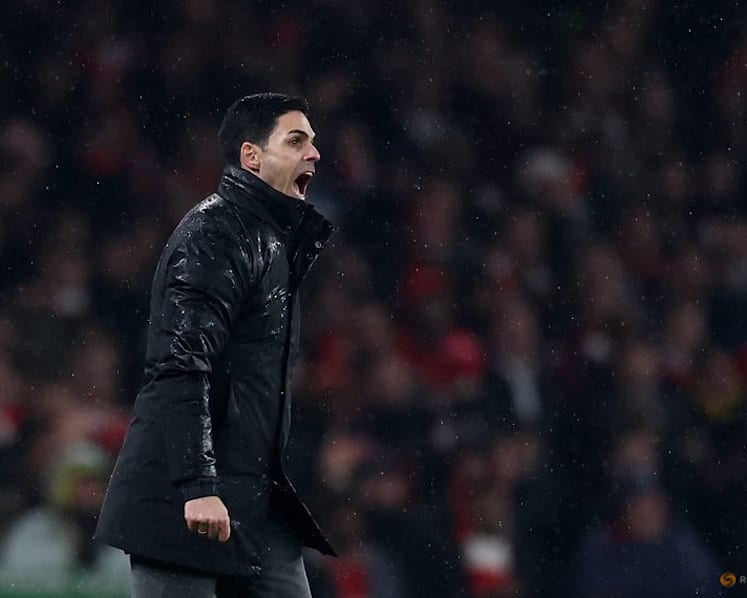 Arteta upbeat on Arsenal's title push but expects tough Sunderland challenge