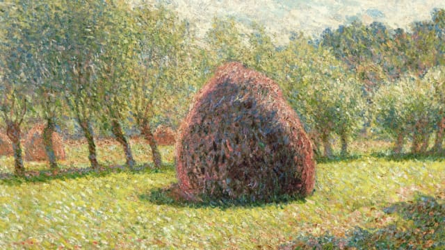 法国著名画家莫奈画作 以近3500万美元高价拍卖成交