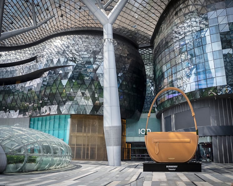 Don't miss this IG moment: A giant luxury bag at ION Orchard