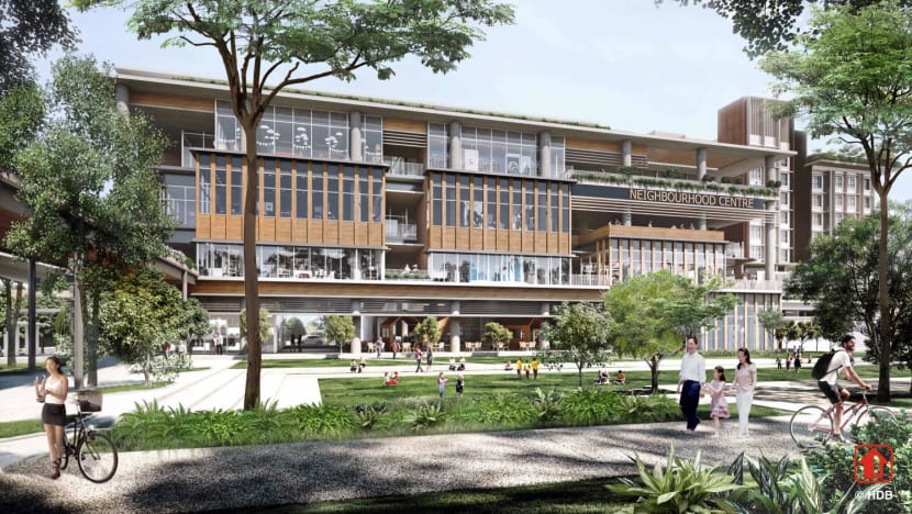 Supermarket, food court among first shops that will open at Tengah’s new neighbourhood centre