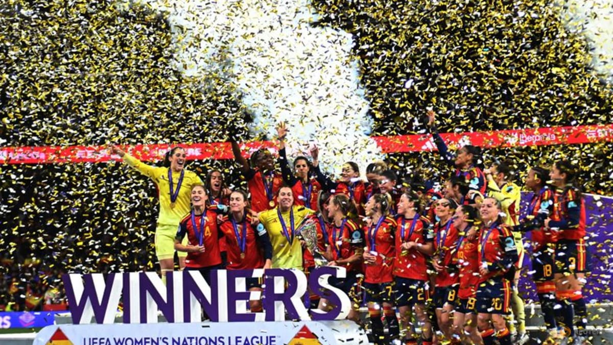 Spain beat Germany to win Women's Nations League final