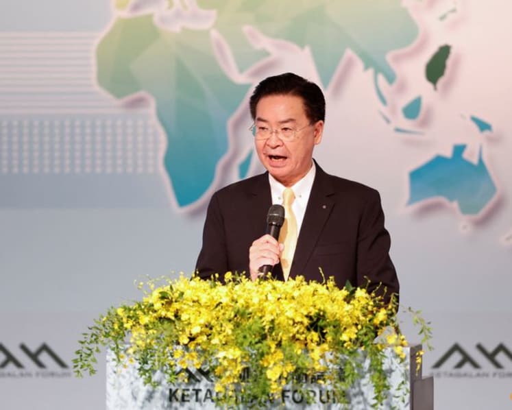 Taiwan's foreign minister says China and Russia are supporting each other's 'expansionism'