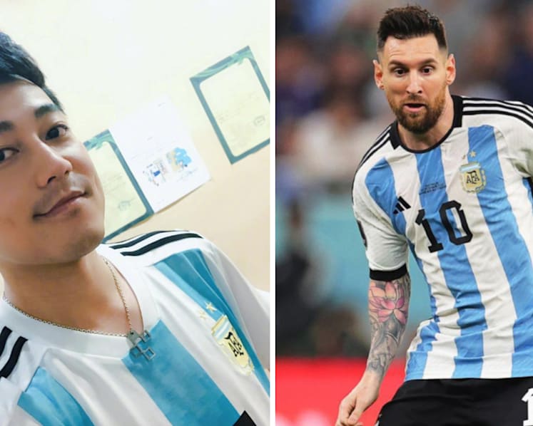Chinese Singer Allen Su Is The Only Artiste Lionel Messi Follows On Weibo 