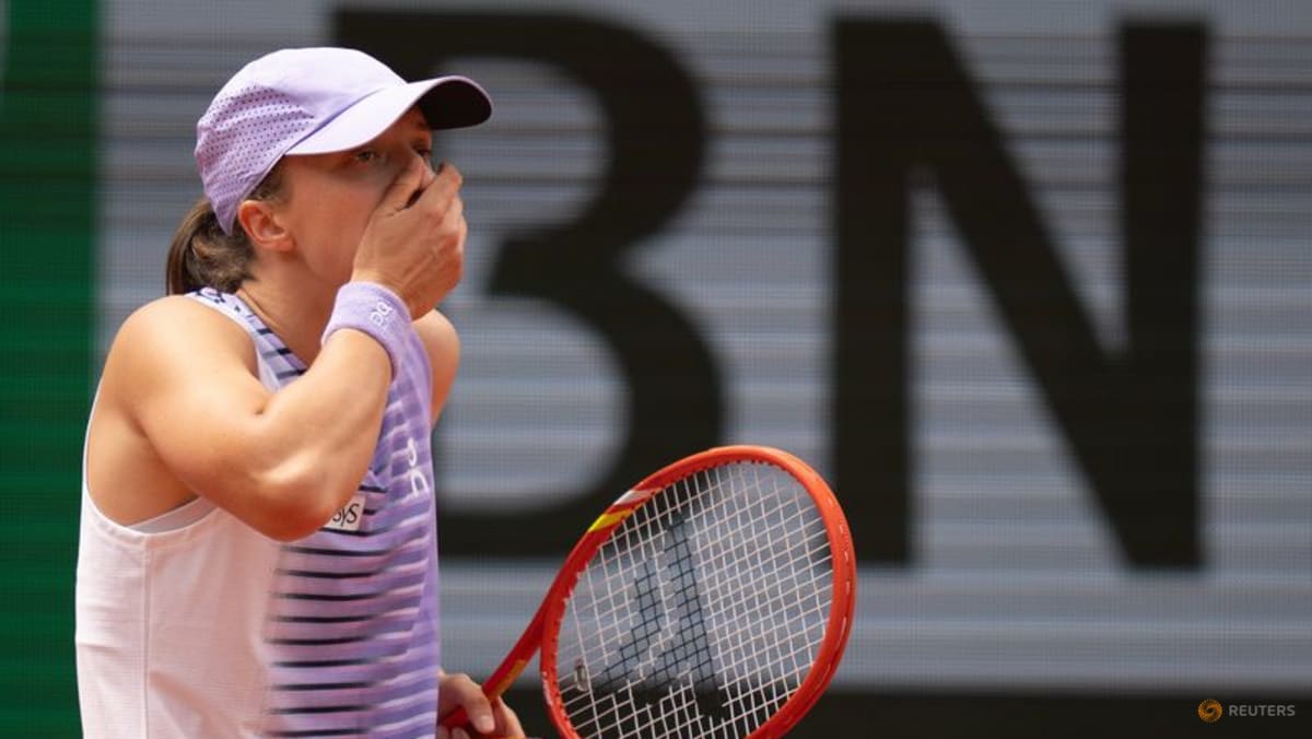 Swiatek blames tension after shock French Open exit on 25th birthday
