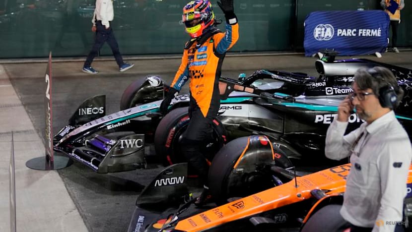 Piastri on pole for Qatar sprint, Norris third and Verstappen sixth