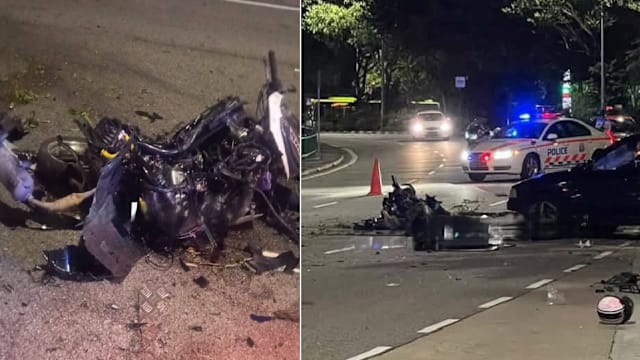 24岁男女骑摩托车遭撞不治 涉事汽车司机和乘客下落不明