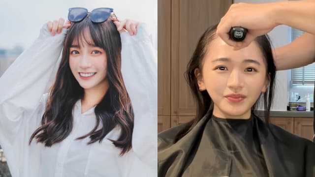 抗乳癌化疗狂掉发，台湾女YouTuber忍痛剃光长发！